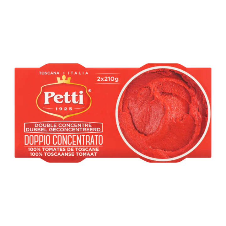 Petti Tomatenpuree Dubbel Geconcentreerd