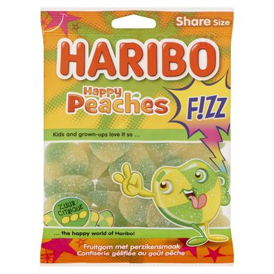 Haribo Happy Peaches Fizz