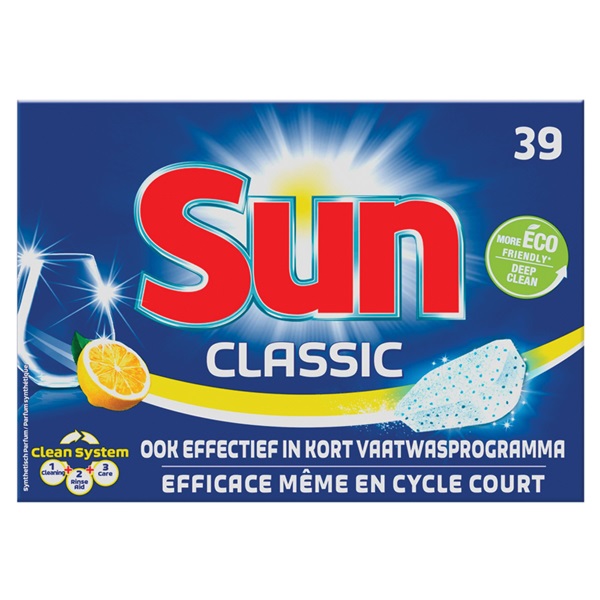 Sun classic vaatwastabletten citroen