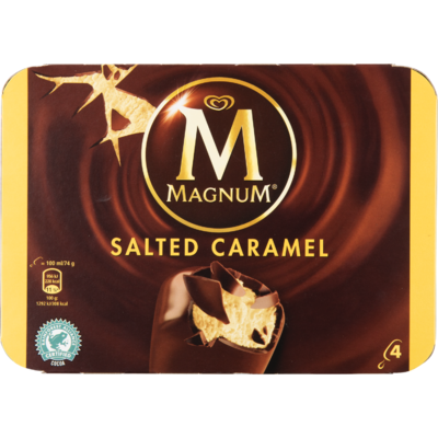 Ola Magnum salted caramel 4 stuks