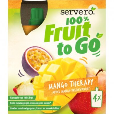 Servero 100% fruit to go mango therapy