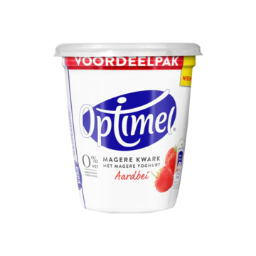 Optimel Magere Kwark Aardbei 0% Vet