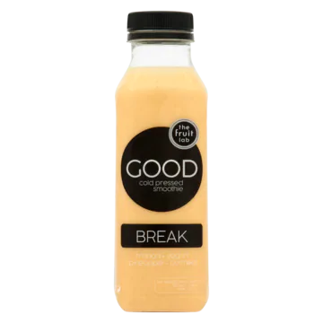 the fruit lab Good Cold Pressed Smoothie Break Mango - Yogurt - Pineapple - Oatmeal