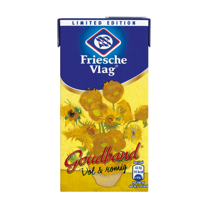 Friesche Vlag Goudband Koffiemelk Extra Romig