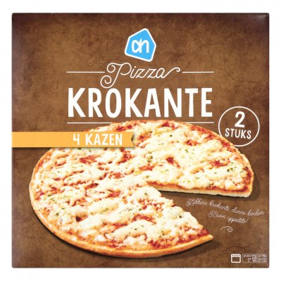 Huismerk Krokante pizza 4 kazen