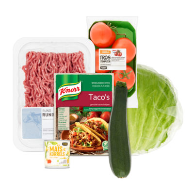 Knorr Wereldgerecht Mexicaanse Taco's Pakket