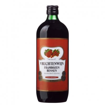 Vruchtenwijn frambozen-bessen