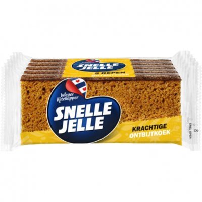 Snelle Jelle Ontbijtkoek naturel repen