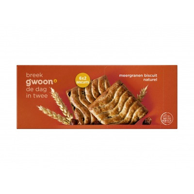 Huismerk Meergranenbiscuit krenten