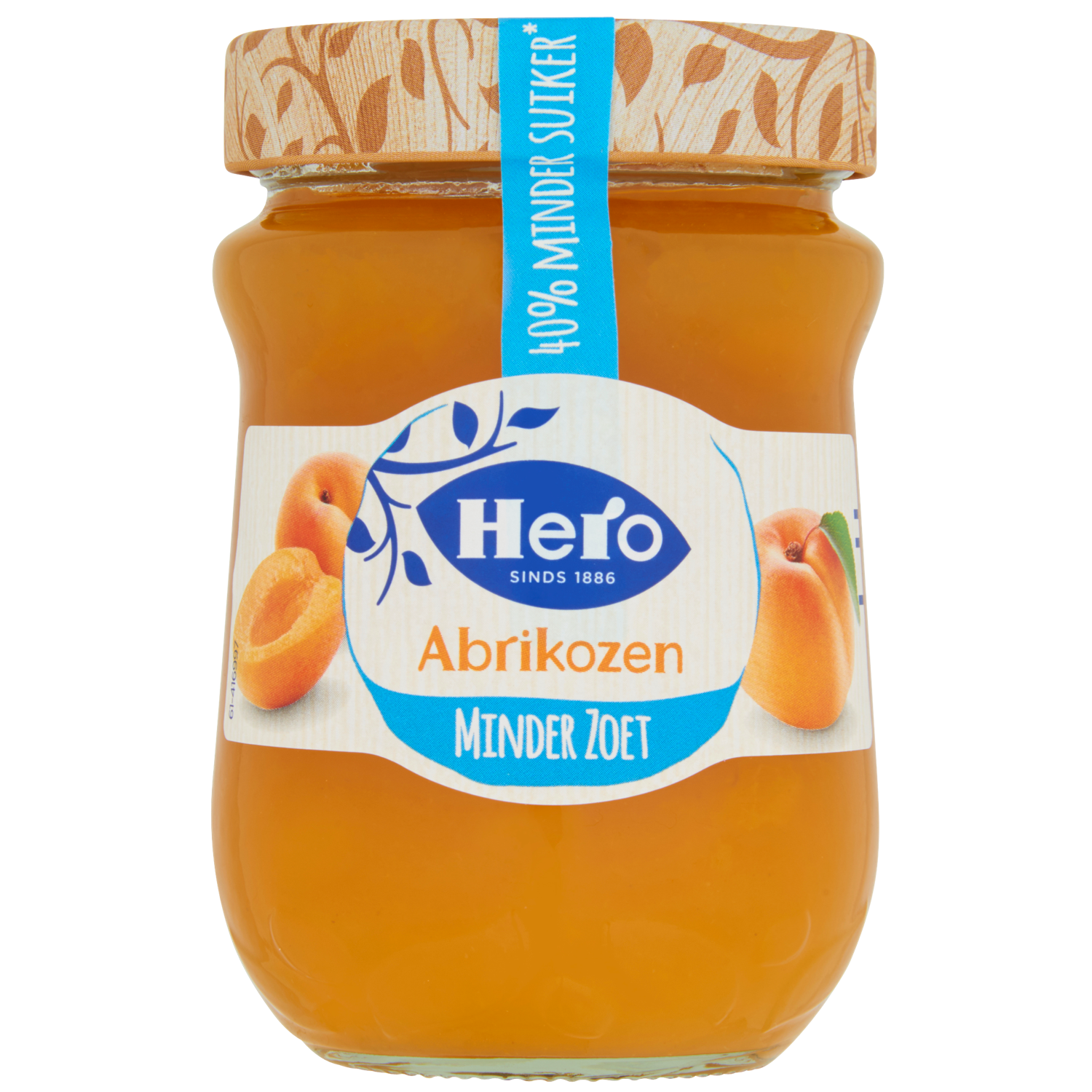 Hero Abrikoos jam minder suiker
