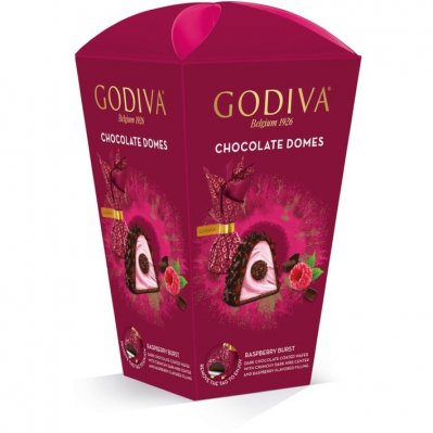 Godiva Domes raspberry