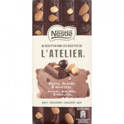 L'Atelier Puur rozijn hazelnoot en amandel