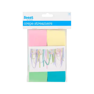 Folat Crepe Streamers 10 Meter