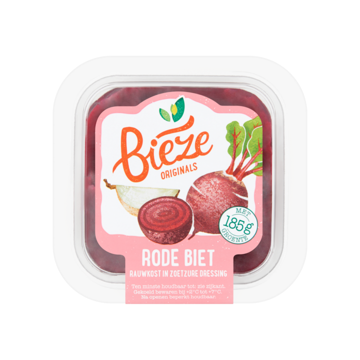 Bieze Originals Rode Biet Rauwkost in Zoetzure Dressing