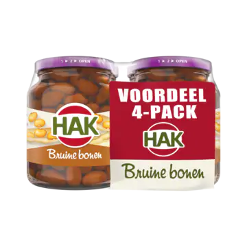 Hak Bruine Bonen Voordeelverpakking