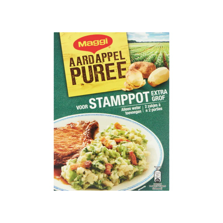 Maggi Aardappelpuree voor Stamppot Extra Grof Doos