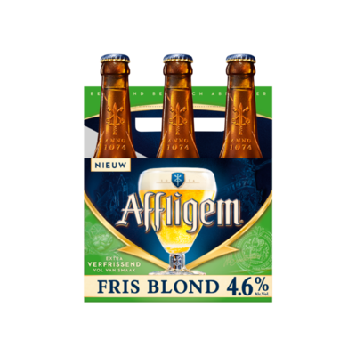 Affligem Fris Blond Bier Fles