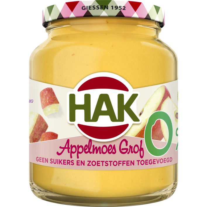 Hak Appelmoes grof 0%