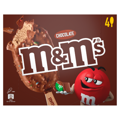 M&M's® Choco IJs 4 Stuks