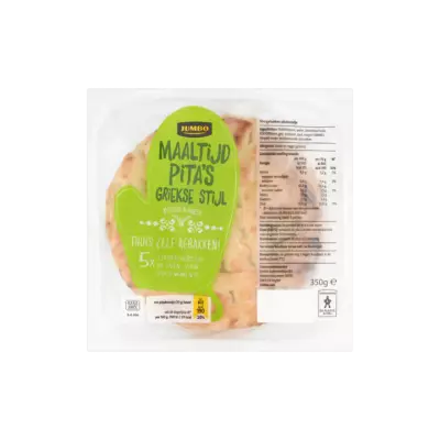 Huismerk Maaltijd Pita's Griekse Stijl
