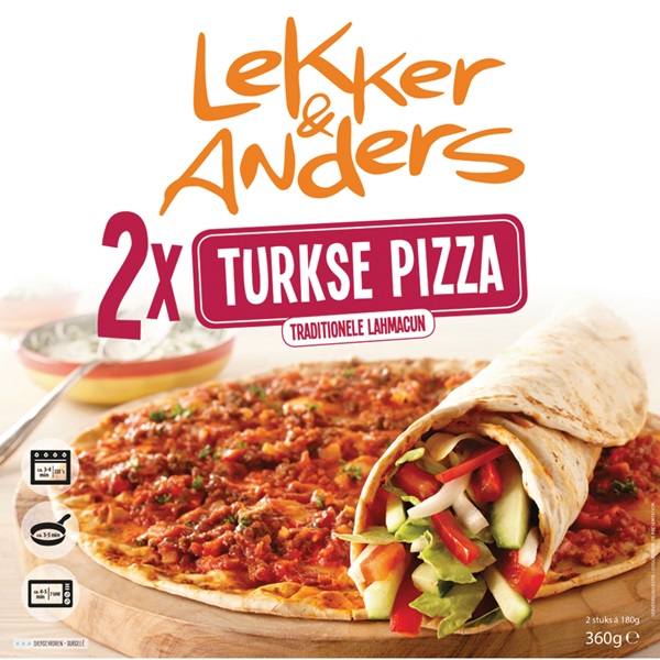 Lekker en Anders Turkse pizza