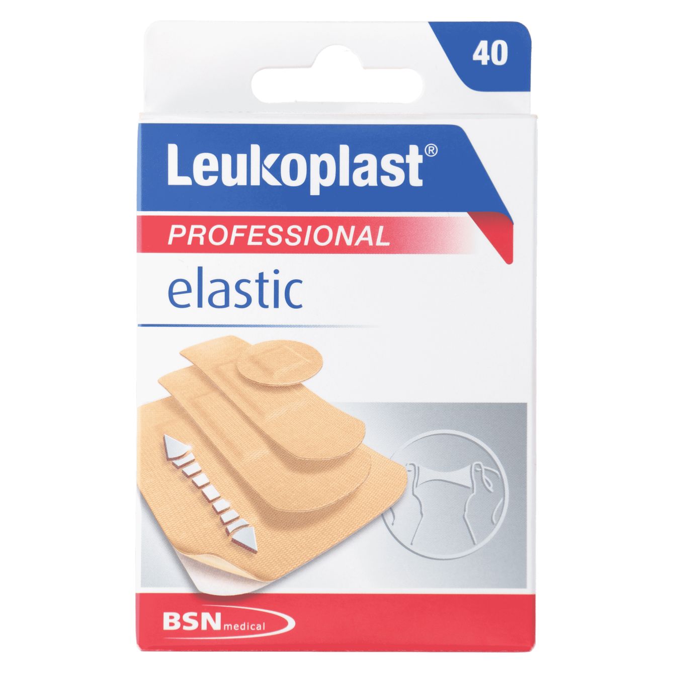 Leukoplast Professional Elastic Pleisters 40 Stuks