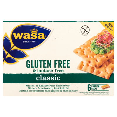 Wasa Gluten- & Lactosevrij Knäckebröd 240 g