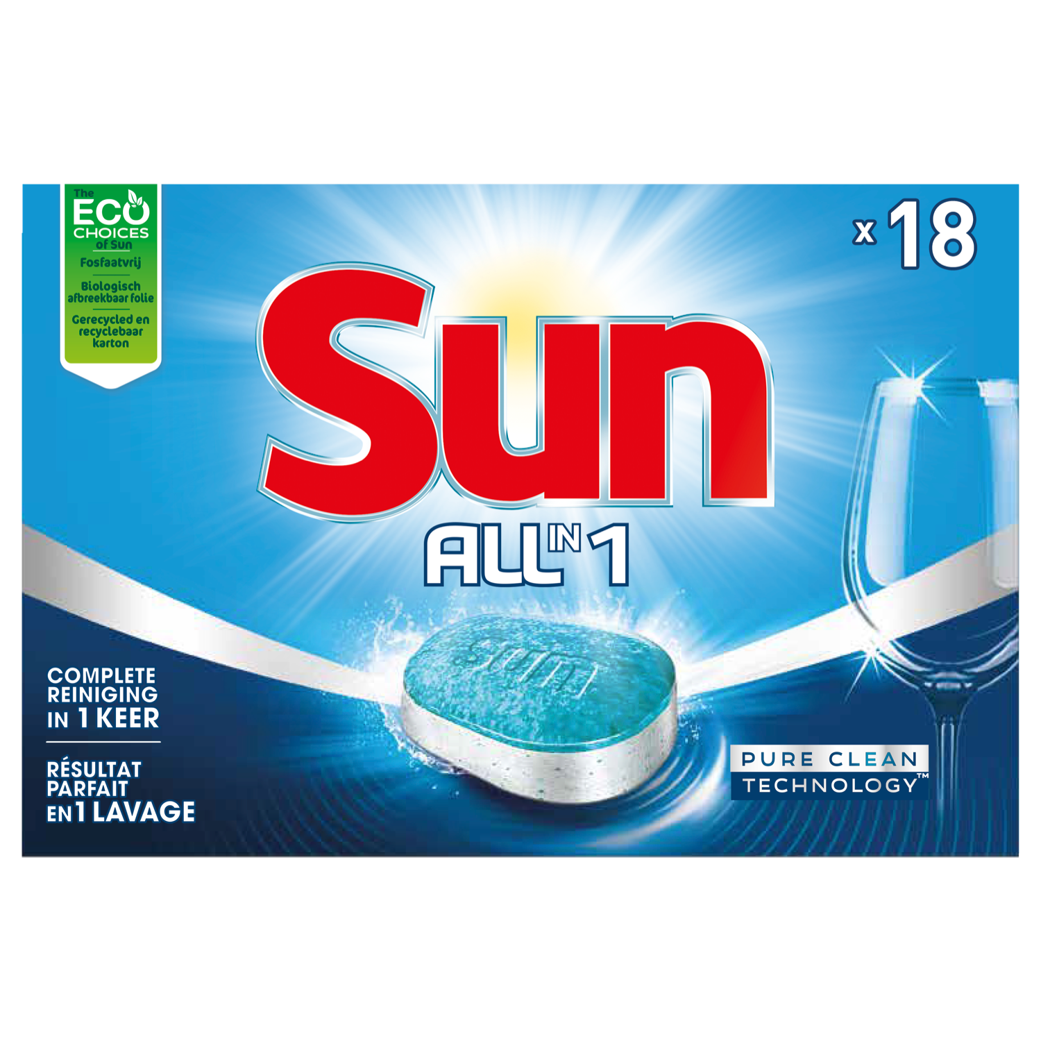 Sun Vaatwastabletten all in 1