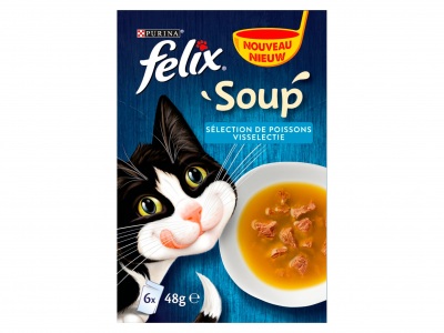 Felix Soup vis selectie