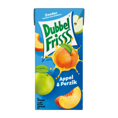 DubbelFrisss Appel & Perzik