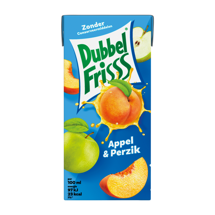 DubbelFrisss Appel & Perzik