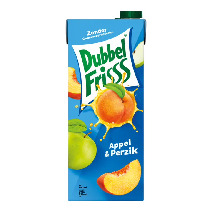 DubbelFrisss Appel & Perzik