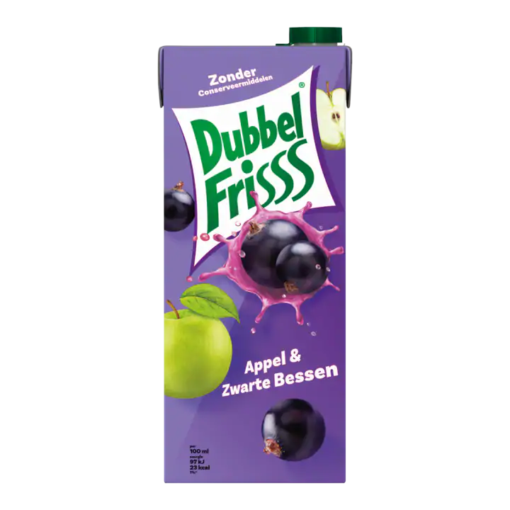 DubbelFrisss Appel & Zwarte Bessen