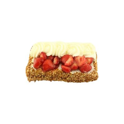 Huismerk Aardbei Slagroom Schnitte