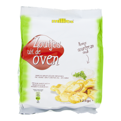 Millies Zoutjes uit de oven-romige sourcream