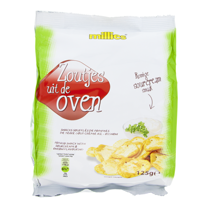 Millies Zoutjes uit de oven-romige sourcream