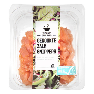 Huismerk Gerookte zalmsnippers