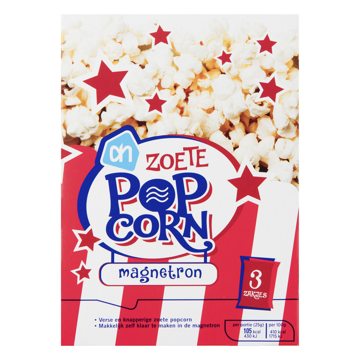Huismerk Magnetron popcorn zoet