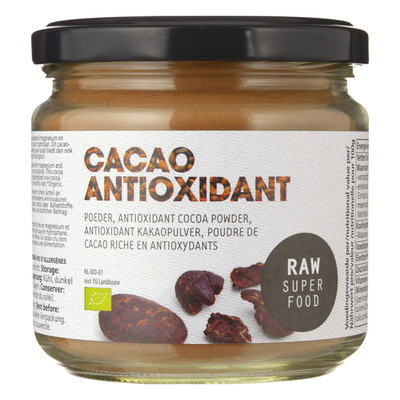 Raw Organic Food Cacao antioxidant poeder