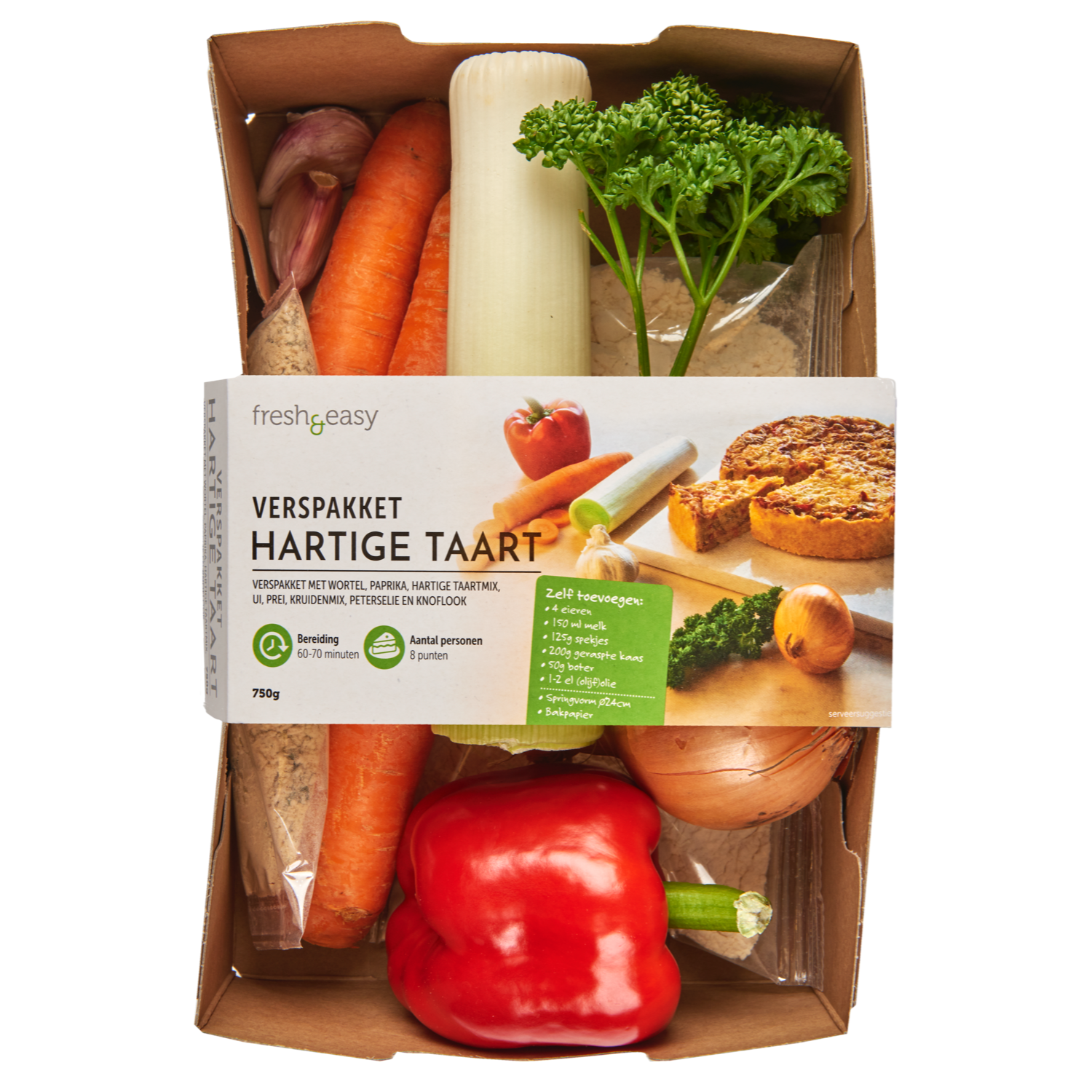 Fresh & easy Verspakket hartige taart