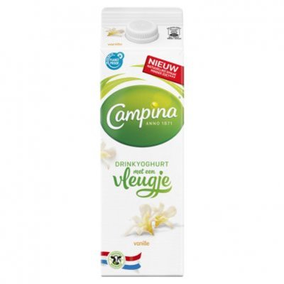 Campina Vleugje vanille drinkyoghurt