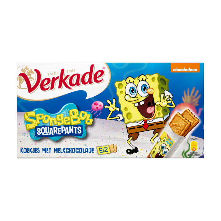 Verkade Disco Zwemmers Koekjes met Melkchocolade 12 Stuks