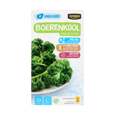 Huismerk Vriesvers Boerenkool Deelblokjes
