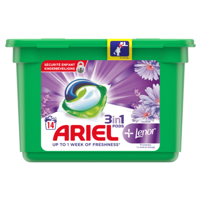 Ariel Wasmiddelcapsules Touch Of Lenor, 14 Wasbeurten