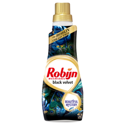 Robijn Klein & Krachtig Wasmiddel Black Velvet Beautiful Mystery 735 ml 21 Wasbeurten
