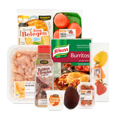 Knorr Wereldgerecht Burritos Pakket - Extra Groenten