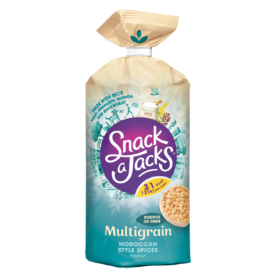 Snack A Jacks Rijstwafels Moroccan Spices