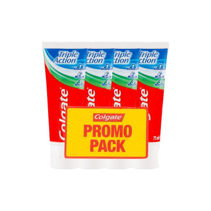 Colgate Triple Action Tandpasta Promo Pack