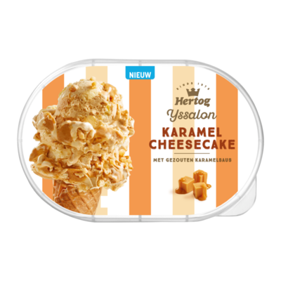 Hertog Ijssalon Karamel Cheesecake