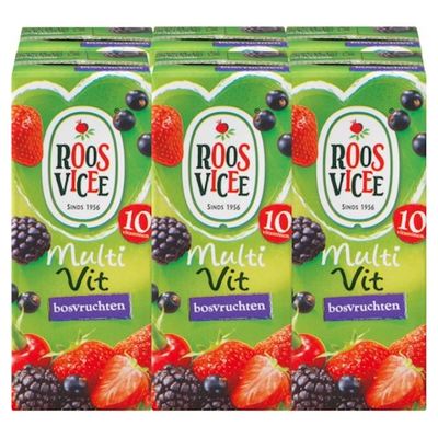 Roosvicee multivit bosvruchten 6-pack